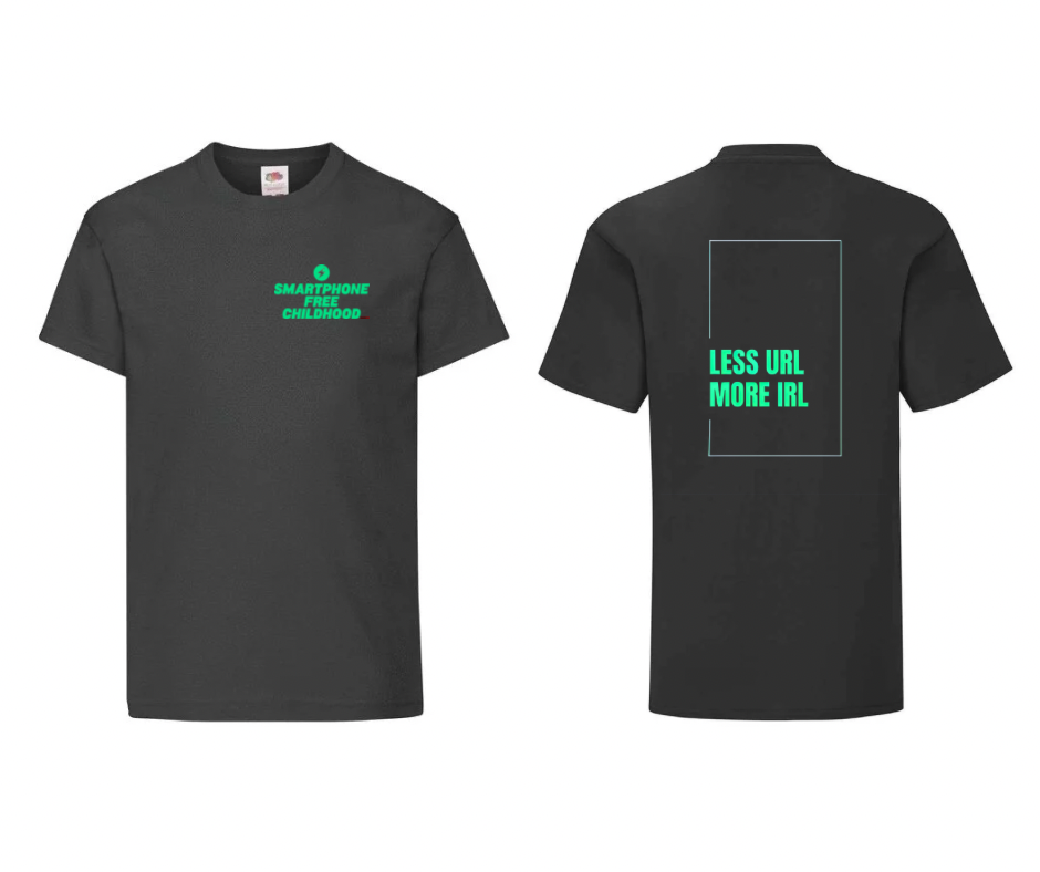 Smartphone Free Childhood T shirt