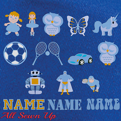 Personalised School Bag ,Embroidered Junior Rucksack, Backpack,  Schoolbag