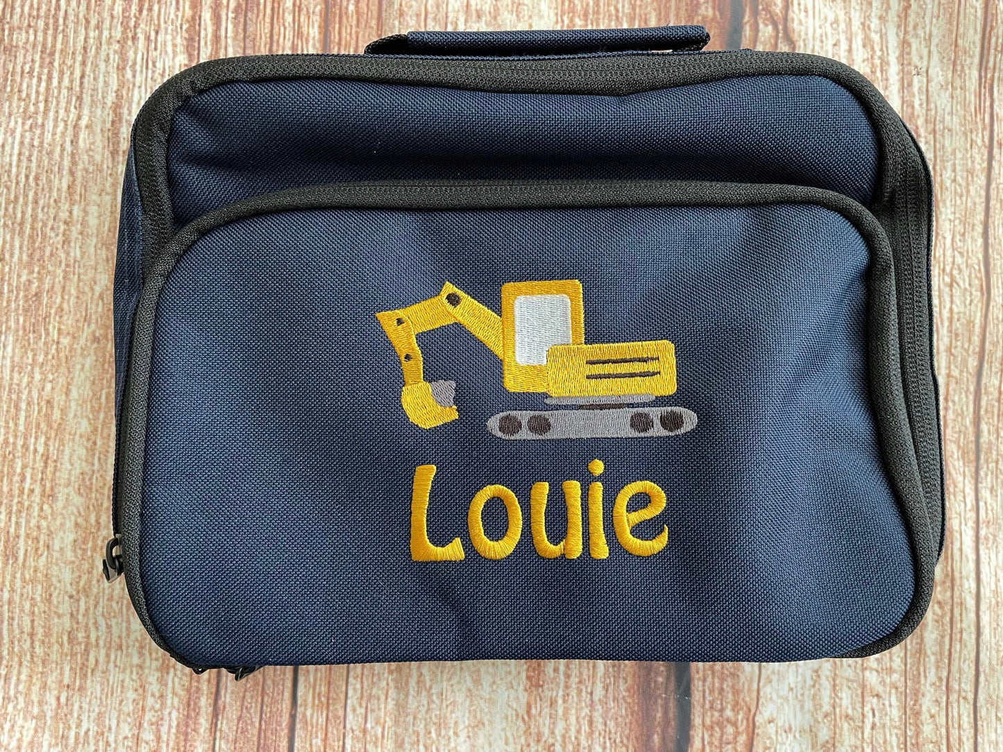Transport themed Personalised lunch boxes