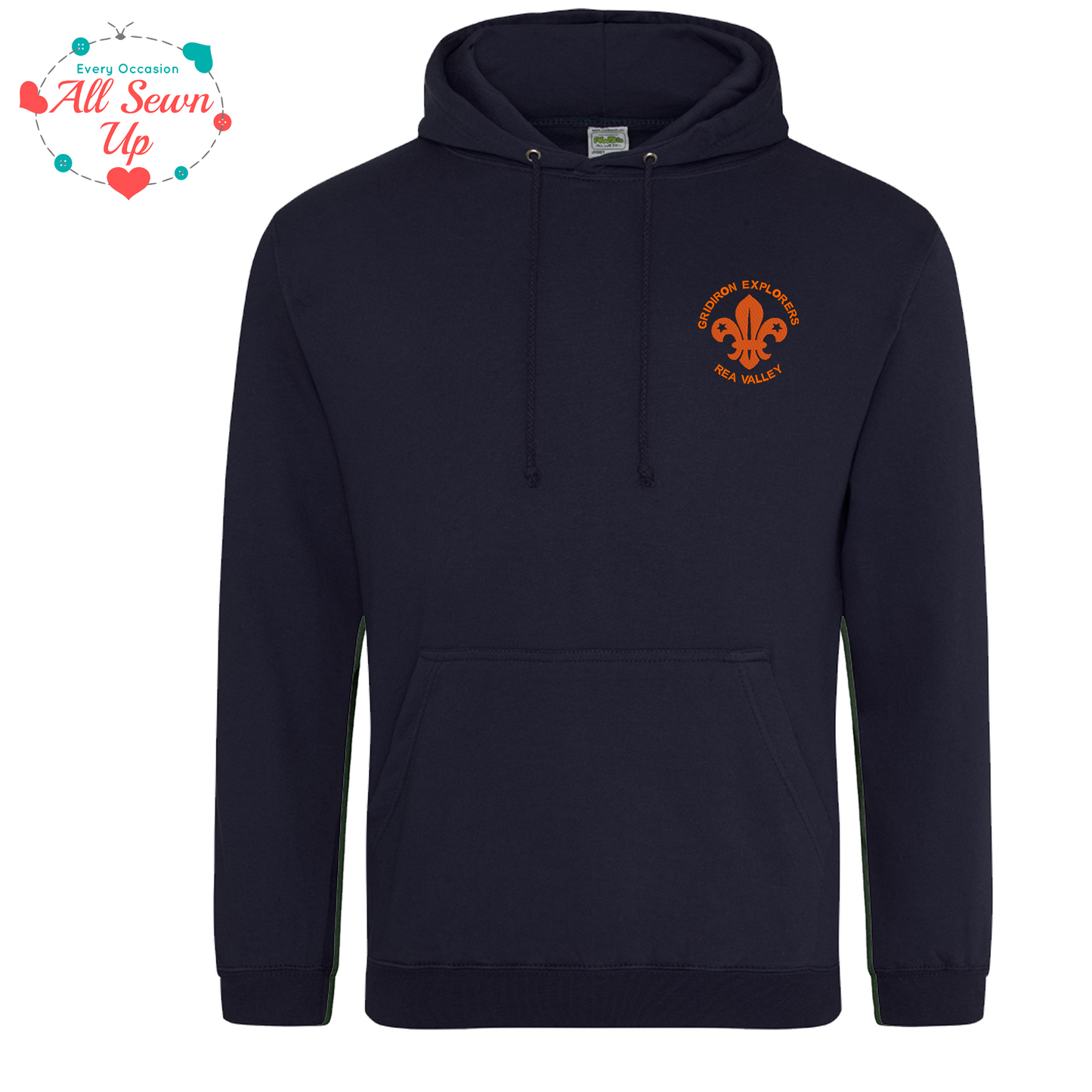 Gridiron-Explorers - Navy Hoodie