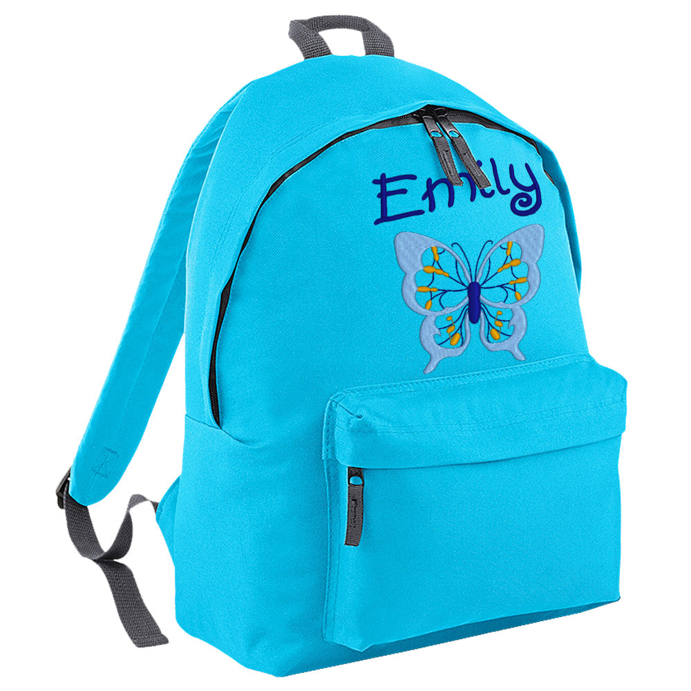 Embroidered Rucksack - Butterfly