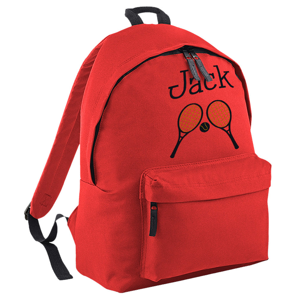 Embroidered Rucksack - Tennis