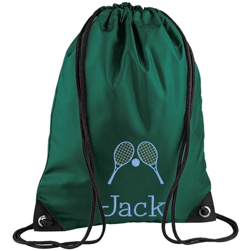 Embroidered PE Bag - Tennis