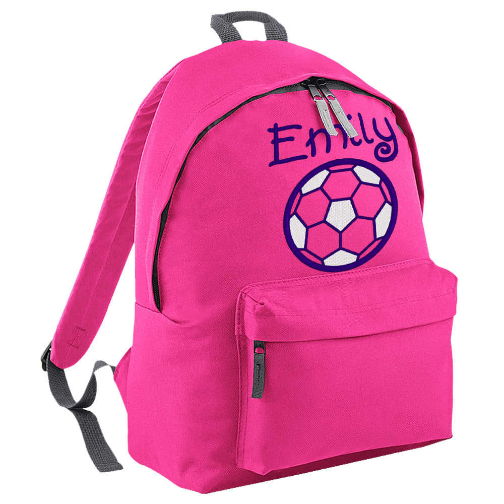 Embroidered Rucksack - Football