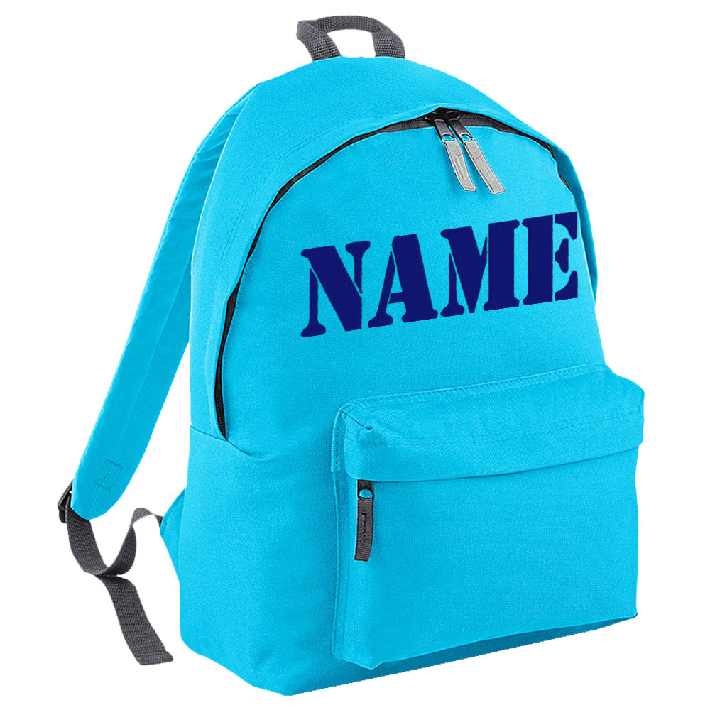 Embroidered Rucksack - Army Text