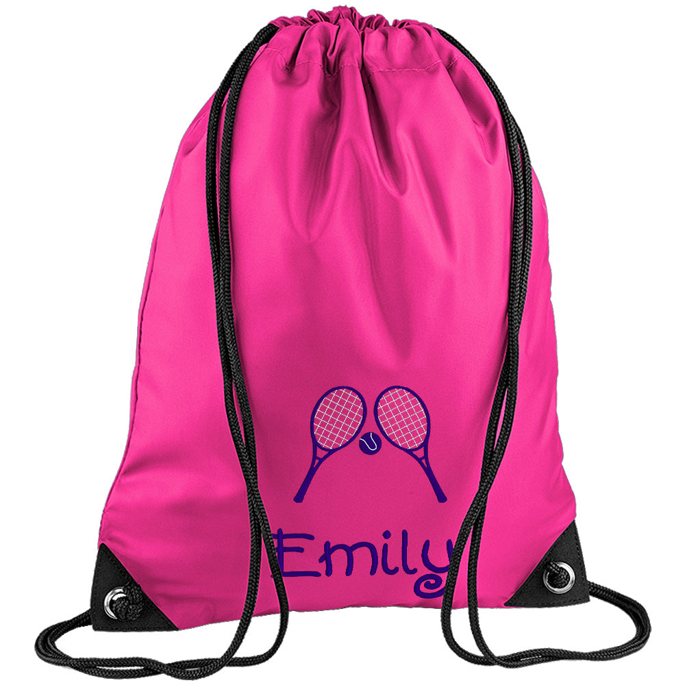 Embroidered PE Bag - Tennis