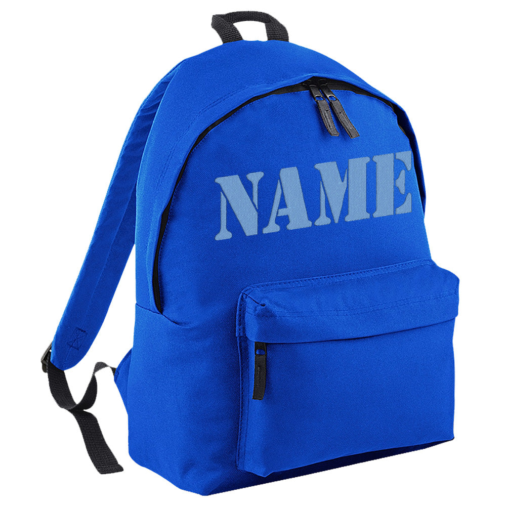Embroidered Rucksack - Army Text