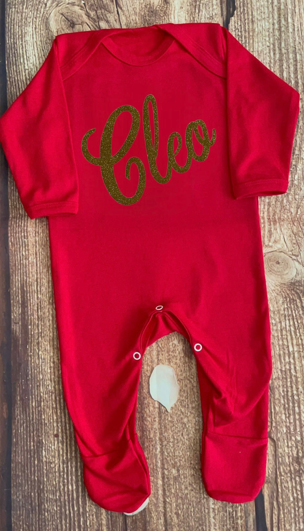 Christmas pyjamas personalised with sparkly name. Matching, Gift, keepsake, high quality, soft, PJ's