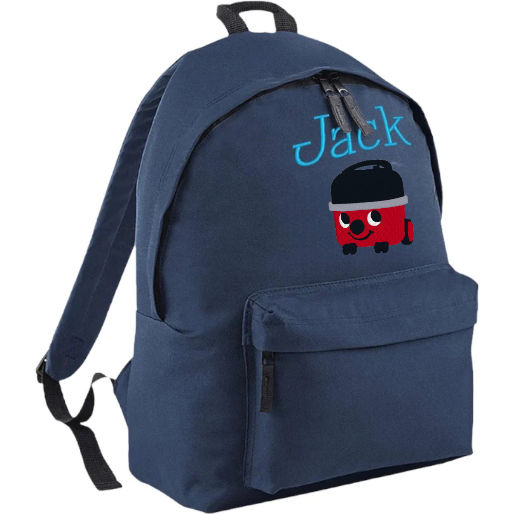 Embroidered Rucksack - Red vacuum