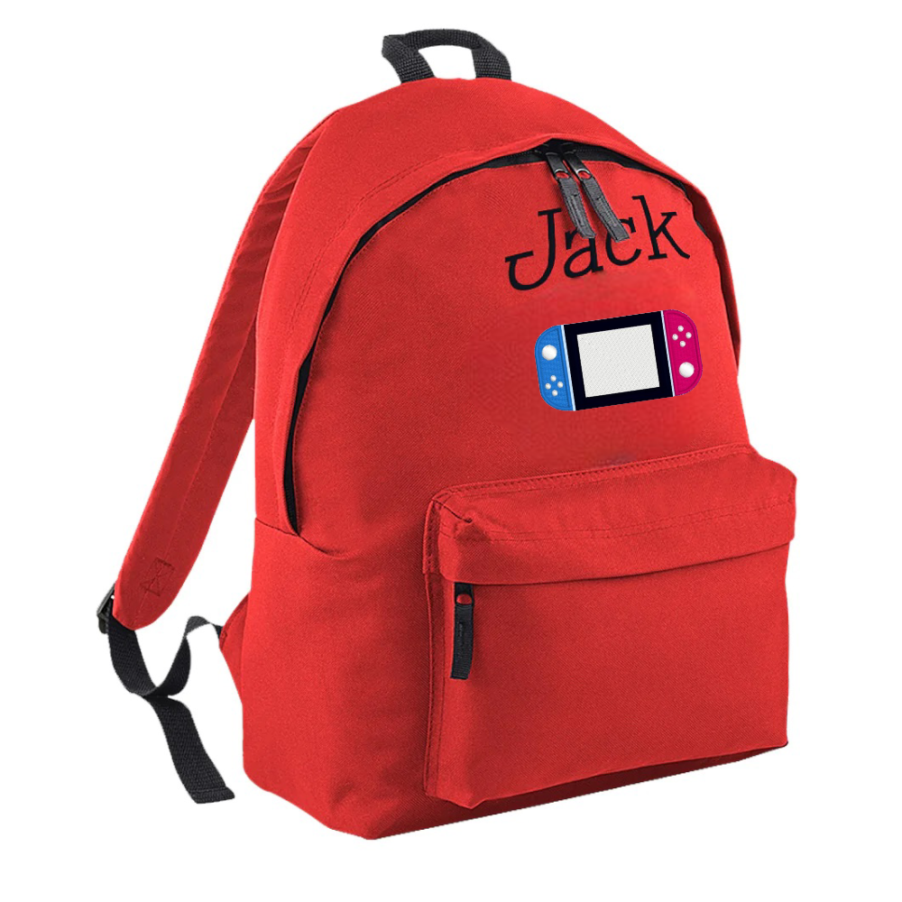 Embroidered Rucksack - Nintendo switch