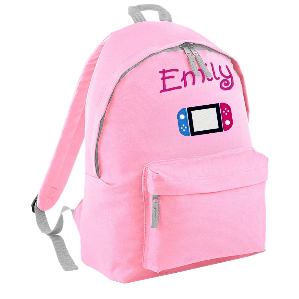 Embroidered Rucksack - Nintendo switch
