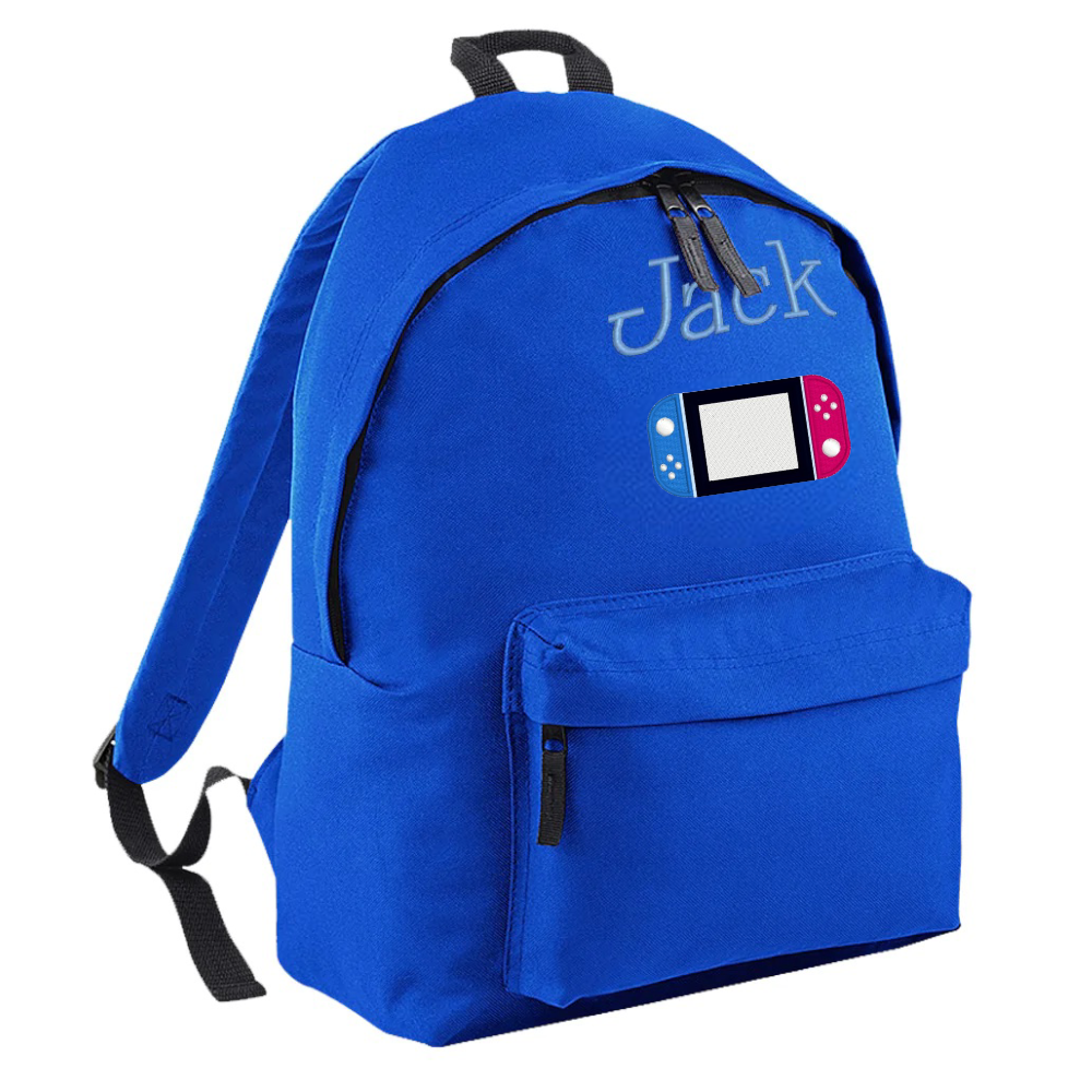 Embroidered Rucksack - Nintendo switch