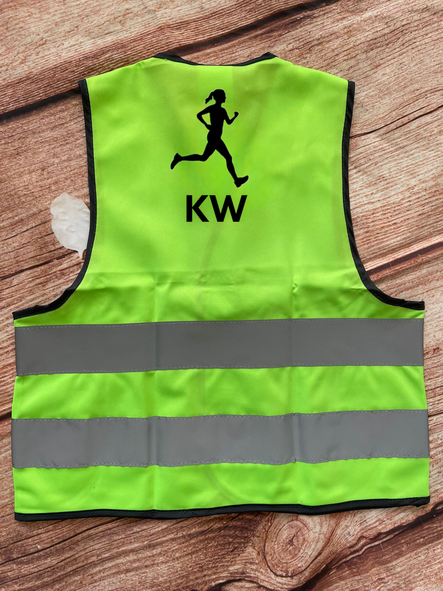 Ladies hi discount vis running vest