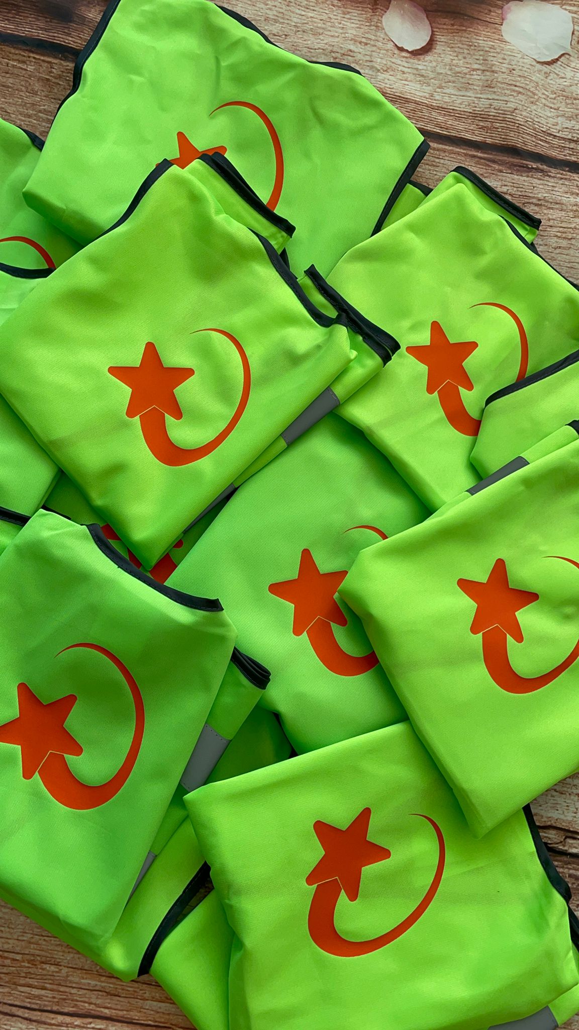 Customised Hi-Vis safety vest - Childs