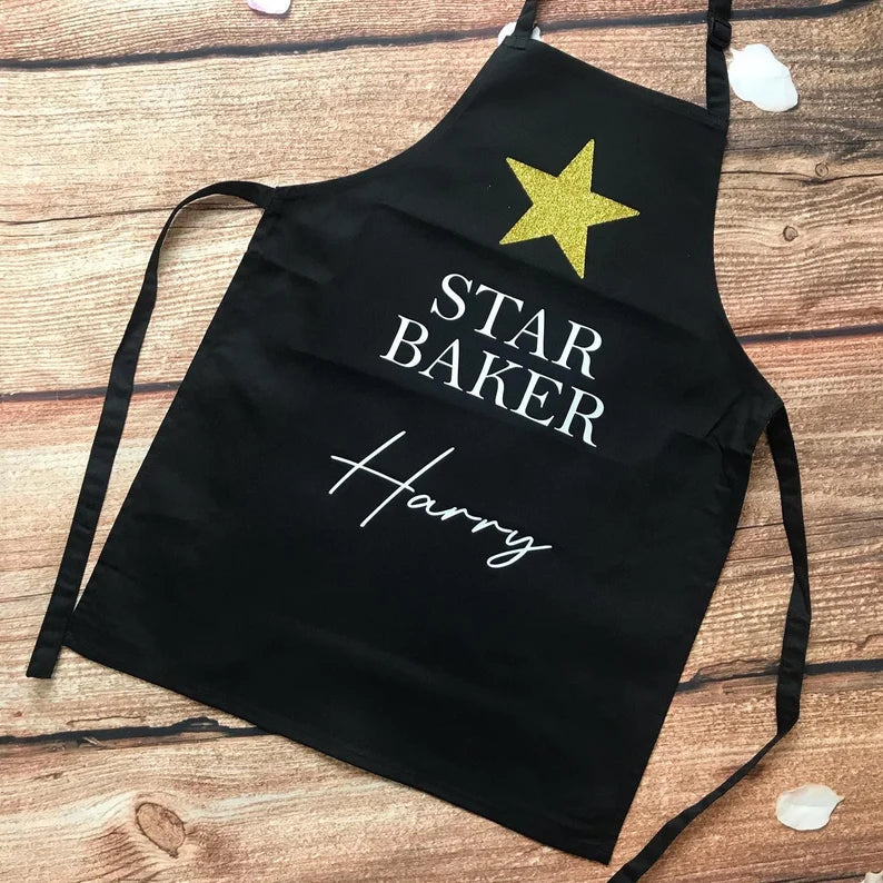 Star baker personalised apron
