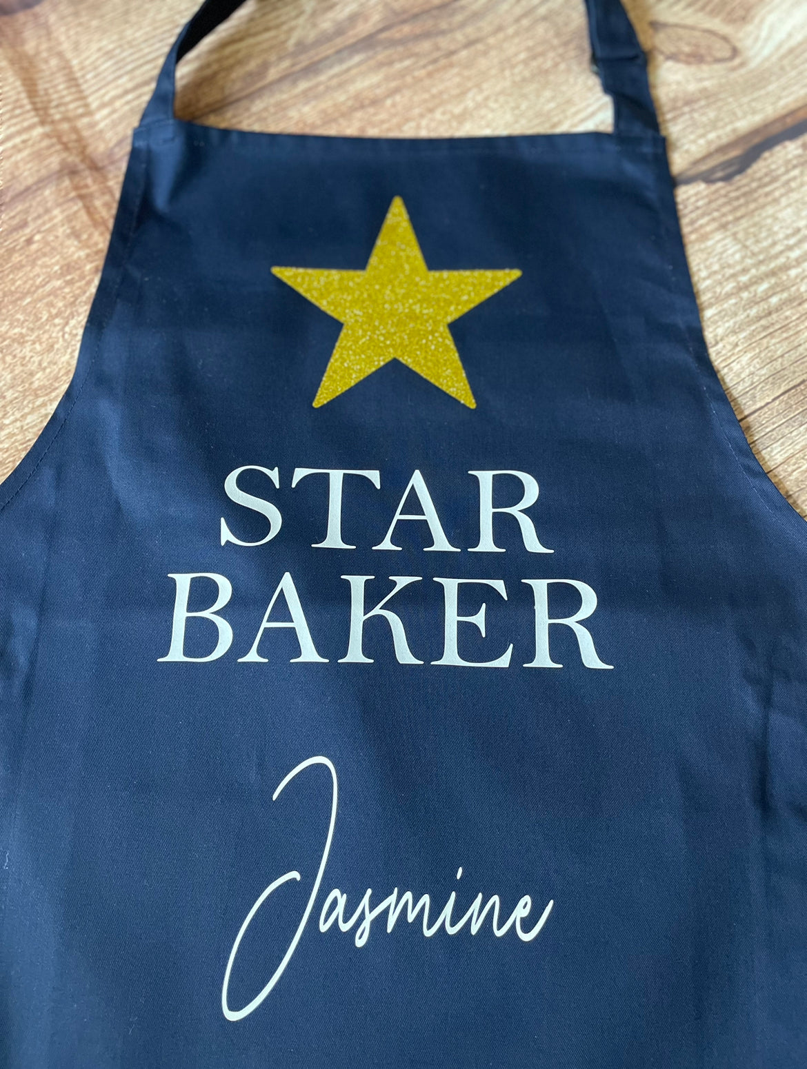Star baker personalised apron