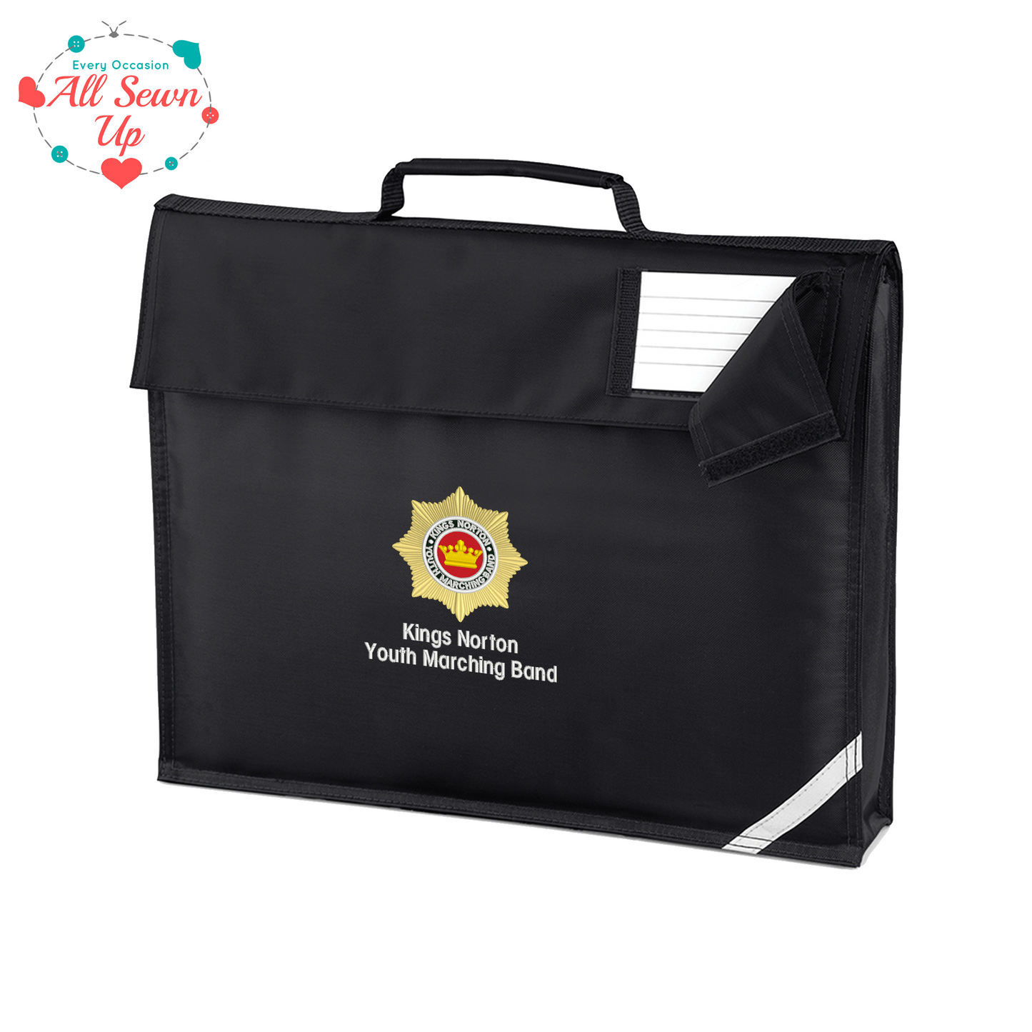 Kings Norton Youth Marching Band - Embroidered Bookbag