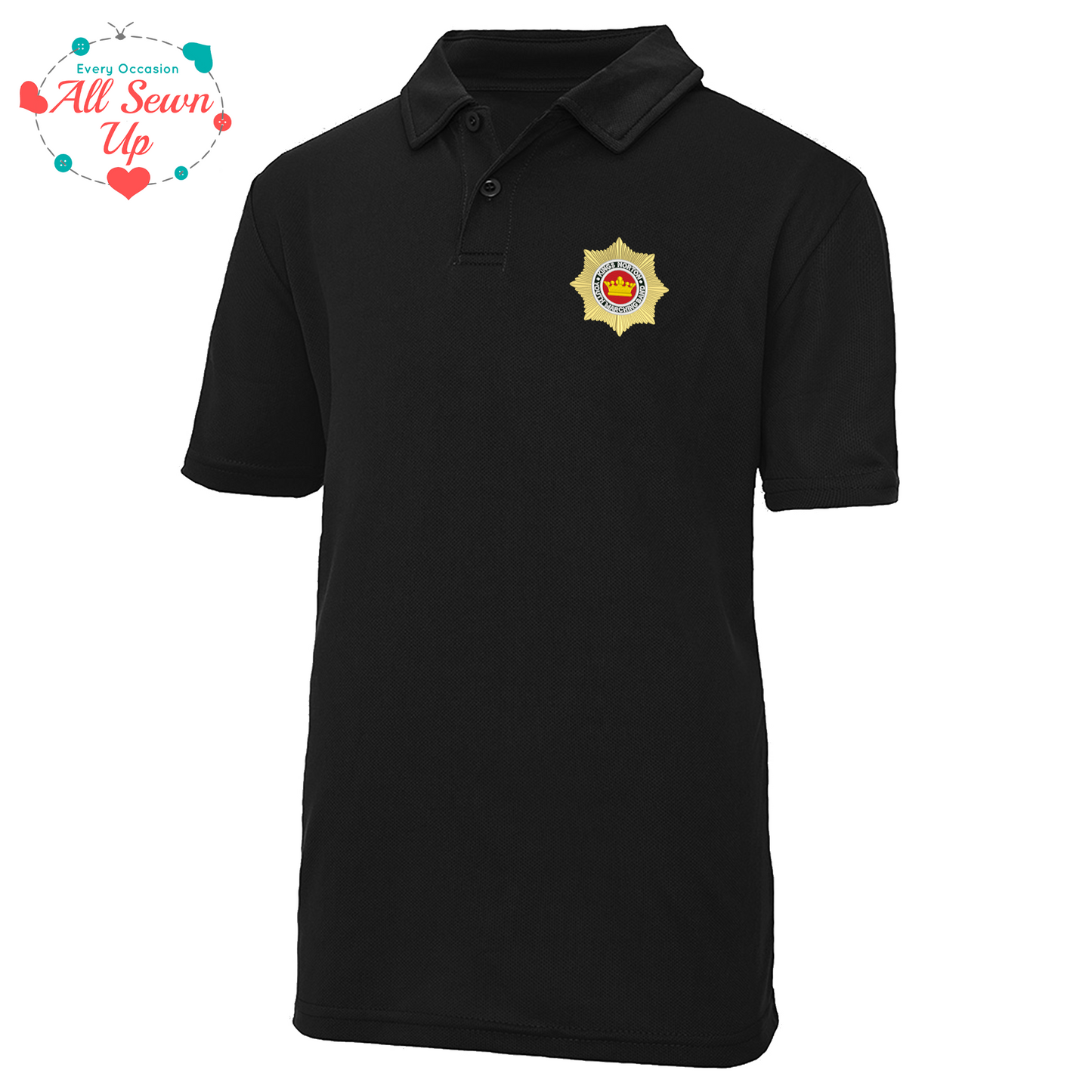 Kings Norton Youth Marching Band - Black Polo Shirt