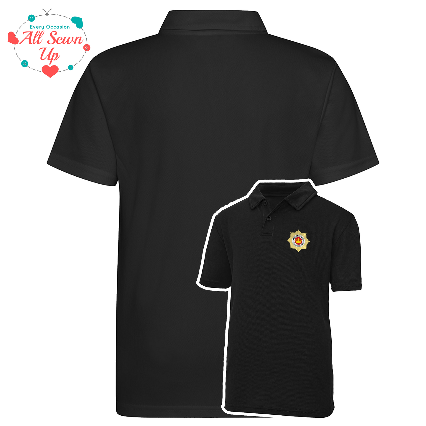 Kings Norton Youth Marching Band - Black Polo Shirt