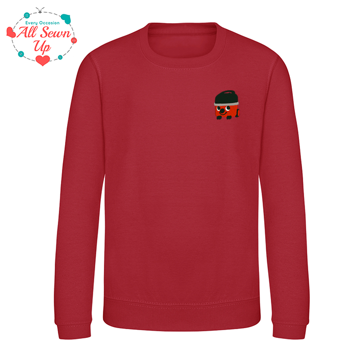 Children's Sweatshirt embroidered with Henry hoover design