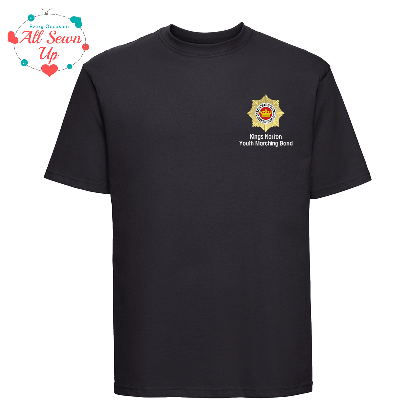 Kings Norton Youth Marching Band- Black T-Shirt
