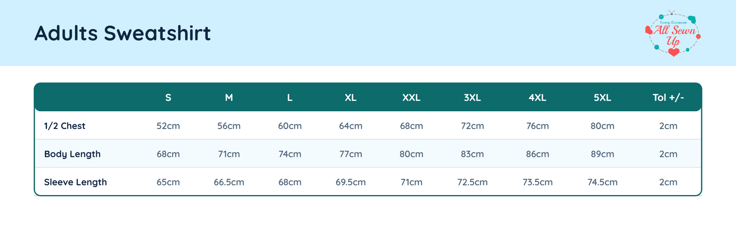 Size guide 2