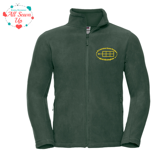 St Laurence Scouts - Bottle Green Fleece (Adult)