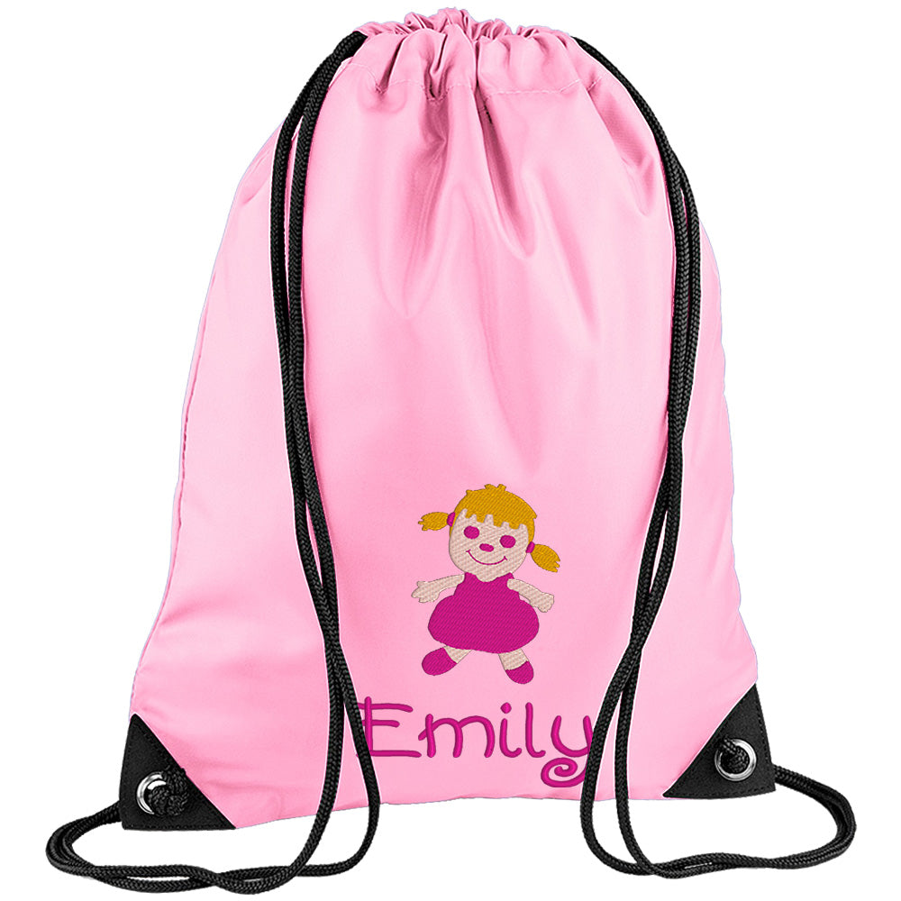 Embroidered PE Bag - Doll