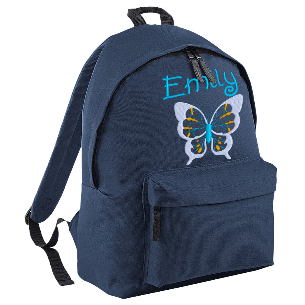 Embroidered Rucksack - Butterfly