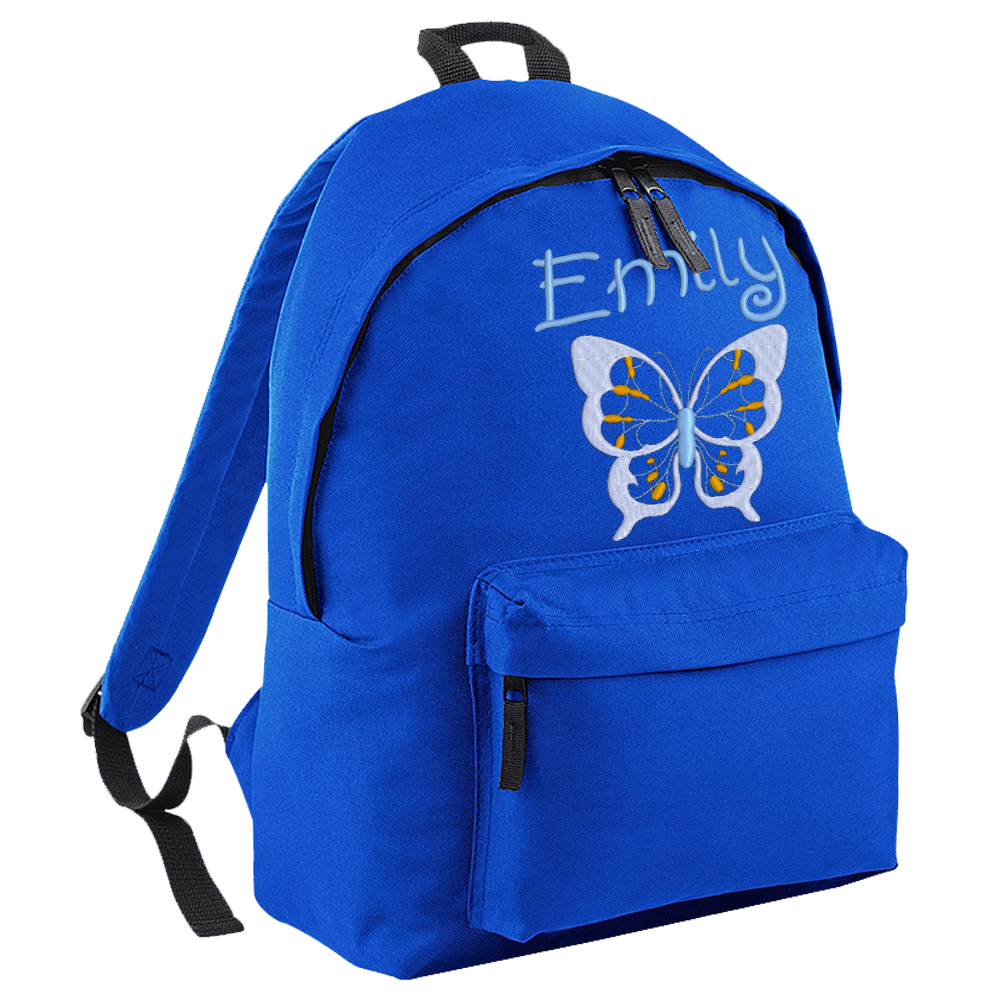 Embroidered Rucksack - Butterfly