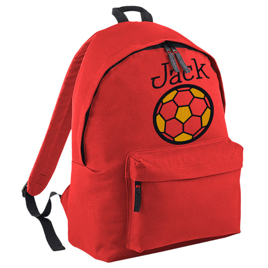 Embroidered Rucksack - Football