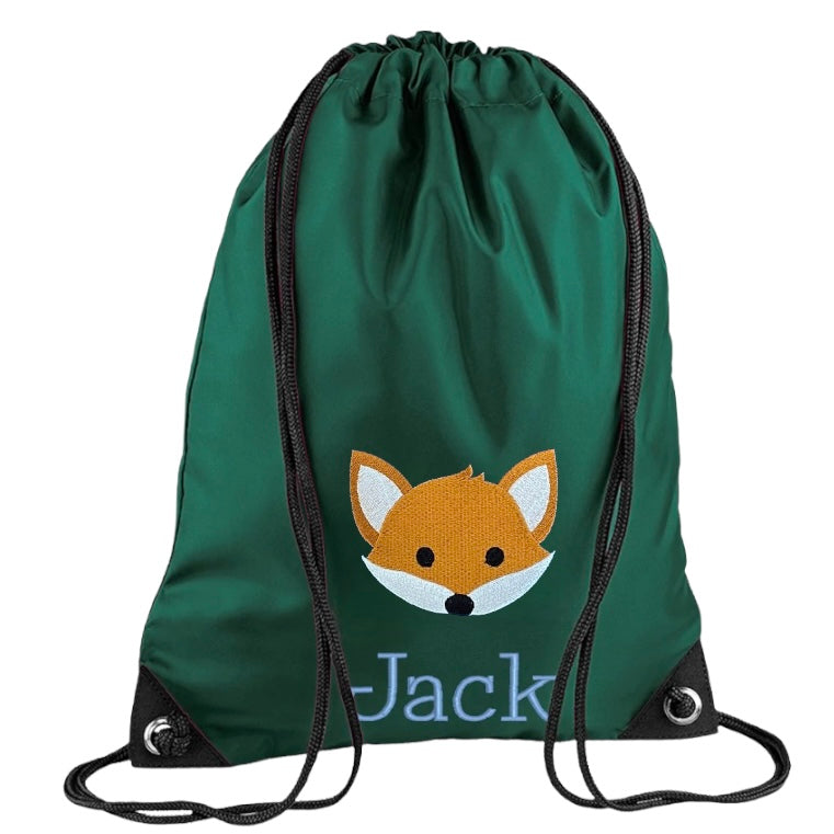 Embroidered PE bag - Fox