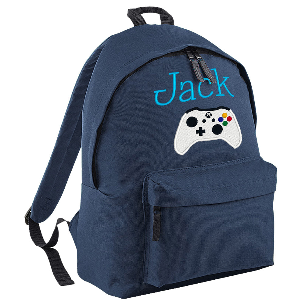 Embroidered Rucksack - Game Controller