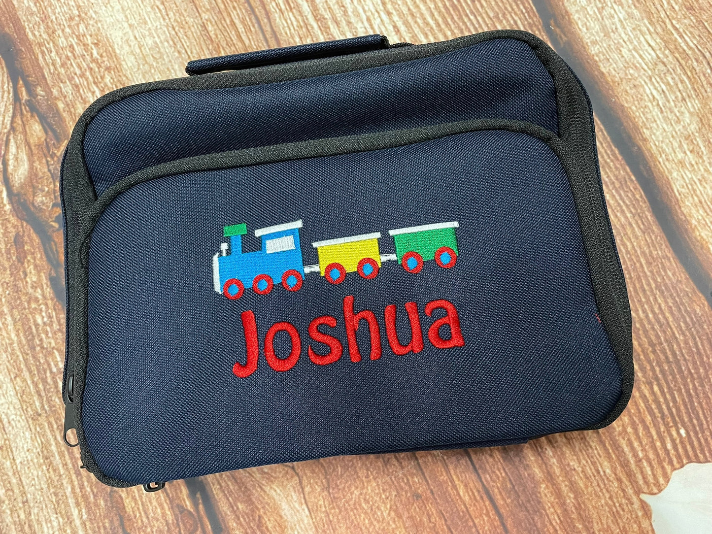 Transport themed Personalised lunch box