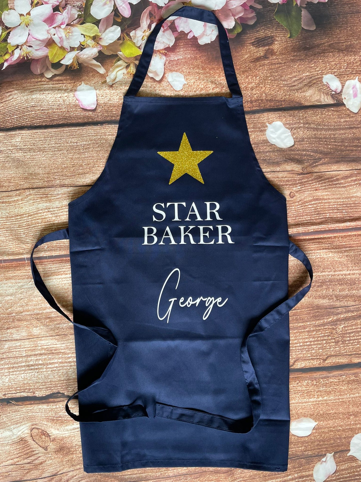 Star baker personalised apron